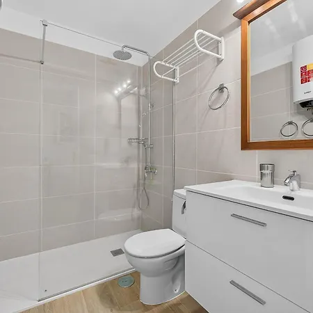 New Renovated Floor With Heated Pool In Golf Del Sur Apartment